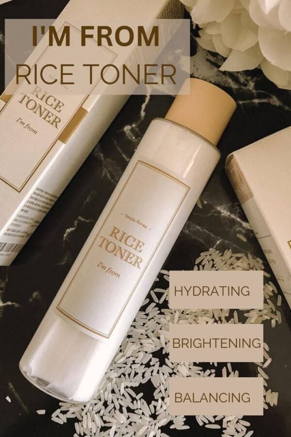I'm from Rice toner